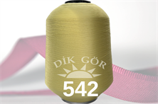 150 Denye 542 Renkli Tekstürize Polyester Overlok İpliği (Muz İplik)