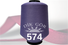 150 Denye 574 Renkli Tekstürize Polyester Overlok İpliği (Muz İplik)