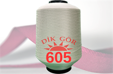 150 Denye 605 Renkli Tekstürize Polyester Overlok İpliği (Muz İplik)