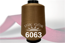 150 Denye 6063 Renkli Tekstürize Polyester Overlok İpliği (Muz İplik)