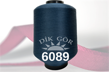 150 Denye 6089 Renkli Tekstürize Polyester Overlok İpliği (Muz İplik)