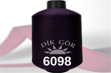 150 Denye 6098 Renkli Tekstürize Polyester Overlok İpliği (Muz İplik)