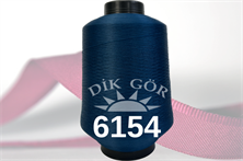 150 Denye 6154 Renkli Tekstürize Polyester Overlok İpliği (Muz İplik)