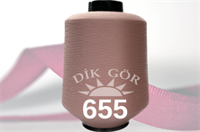 150 Denye 655 Renkli Tekstürize Polyester Overlok İpliği (Muz İplik)