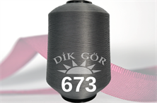 150 Denye 673 Renkli Tekstürize Polyester Overlok İpliği (Muz İplik)