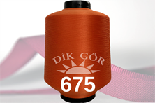 150 Denye 675 Renkli Tekstürize Polyester Overlok İpliği (Muz İplik)