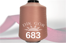150 Denye 683 Renkli Tekstürize Polyester Overlok İpliği (Muz İplik)