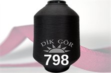 150 Denye 798 Renkli Tekstürize Polyester Overlok İpliği (Muz İplik)