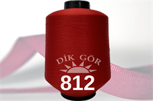 150 Denye 812 Renkli Tekstürize Polyester Overlok İpliği (Muz İplik)