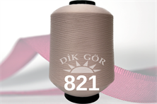 150 Denye 821 Renkli Tekstürize Polyester Overlok İpliği (Muz İplik)