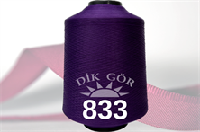 150 Denye 833 Renkli Tekstürize Polyester Overlok İpliği (Muz İplik)