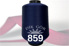 150 Denye 859 Renkli Tekstürize Polyester Overlok İpliği (Muz İplik)