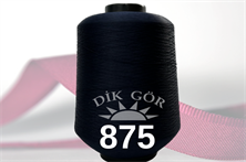 150 Denye 875 Renkli Tekstürize Polyester Overlok İpliği (Muz İplik)