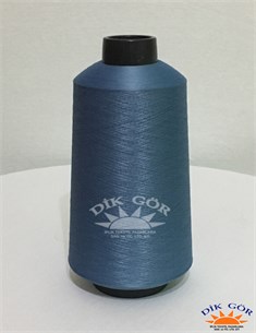 150 Denye 353 Renkli Tekstürize Polyester Overlok İpliği (Muz İplik)