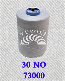 Tupoli 30 Numara Beyaz İlikli Polyester Dikiş İpliği