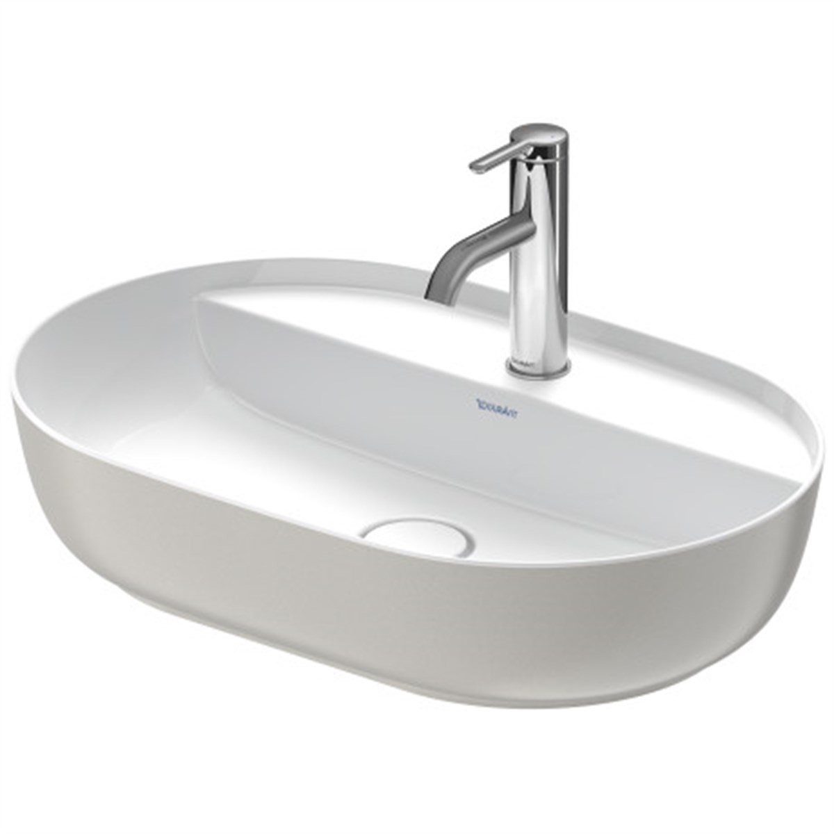 Duravit Luv DuraCeram Çanak Lavabo 60 cm Beyaz/Gri