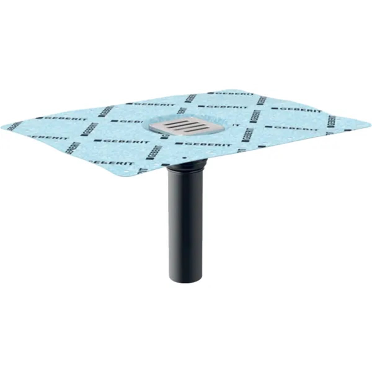 Geberit Duşlar Için Yer Süzgeçleri İçin Döşeme İçi Montaj Elemanı, Alttan Çıkışlı, Sifon Hariç