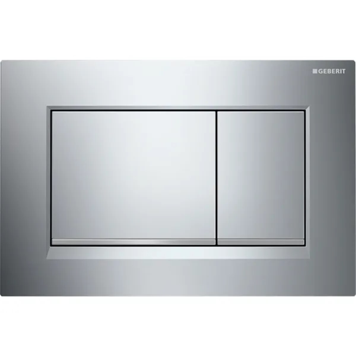 Geberit Sigma30 Kumanda Kapağı, Çift Basmalı, Parlak/Mat/Parlak