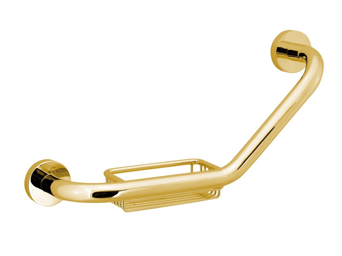 Orka Plus Banyo Aksesuarı Süngerli Küvet Tutamağı Gold 