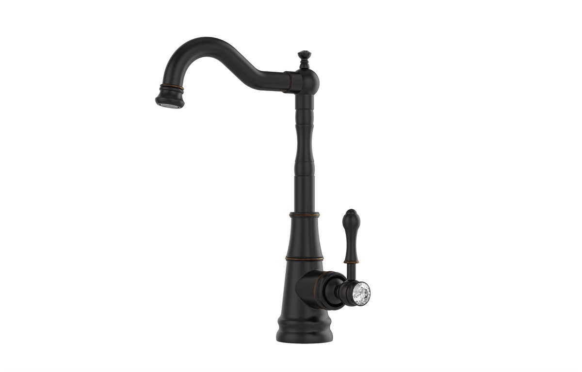 Orka Plus Topkapı Eviye Armatürü Black Antique