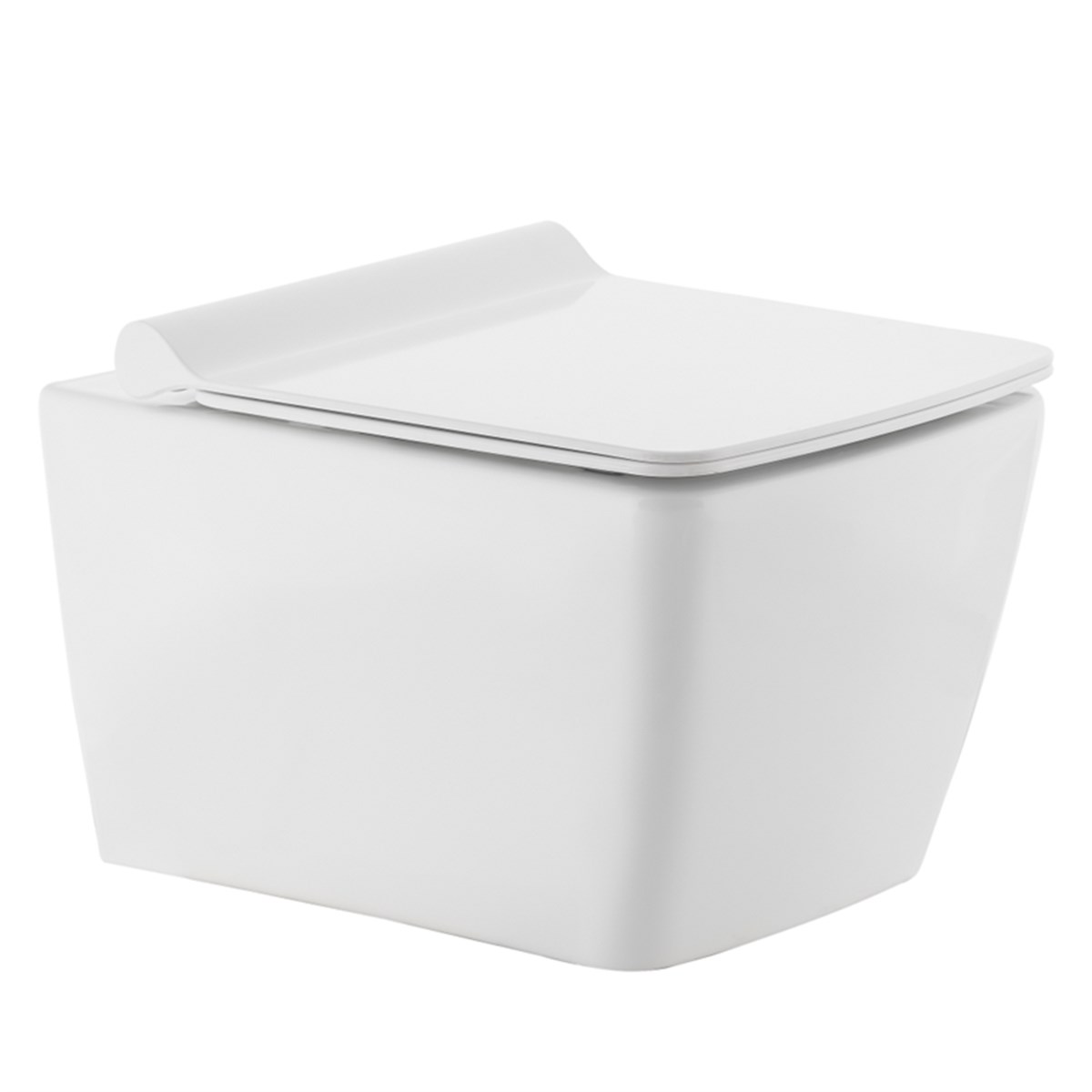 Seramiksan Luna Asma Klozet Seti 52x36cm White