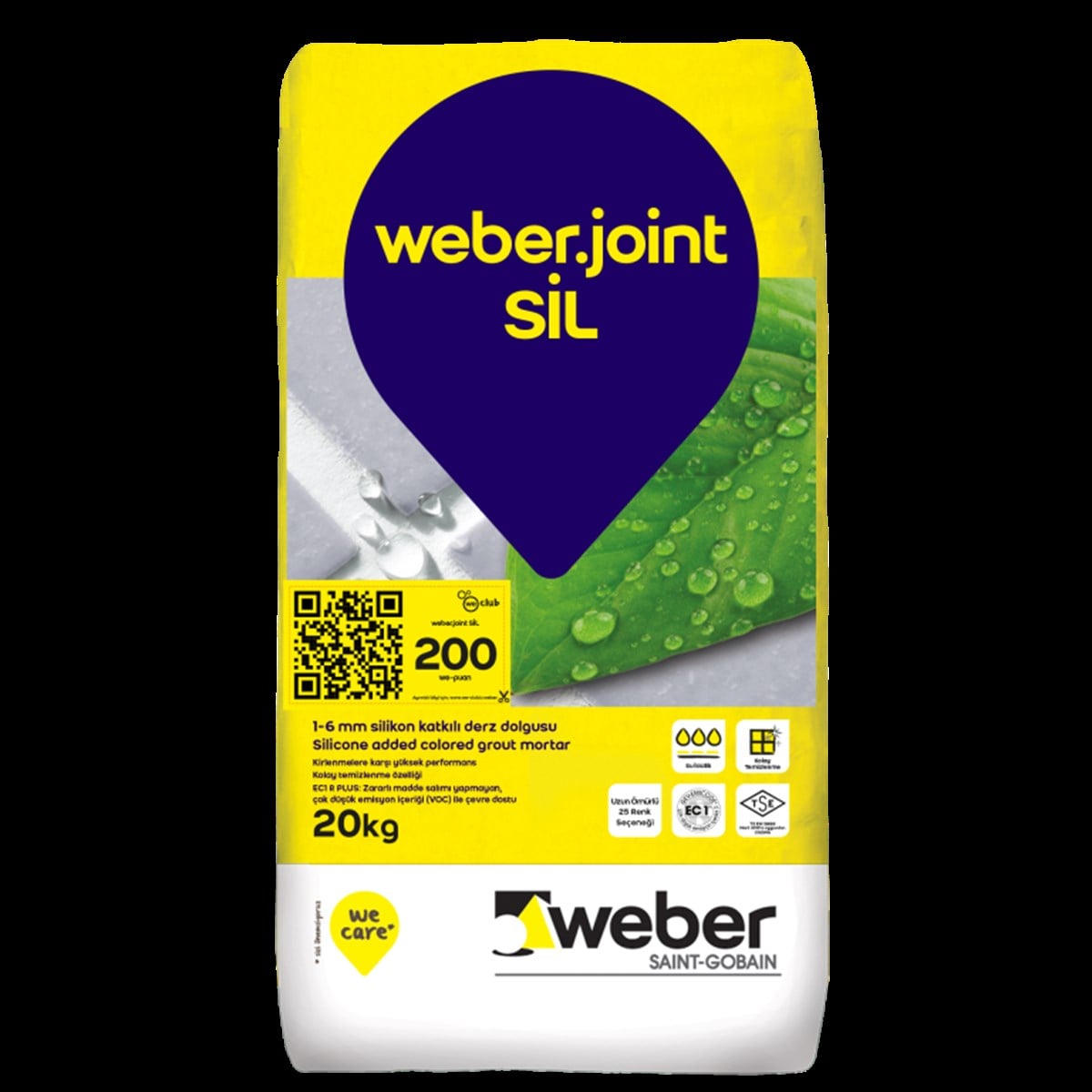 Weber Joint Sil Siyah 20 KG