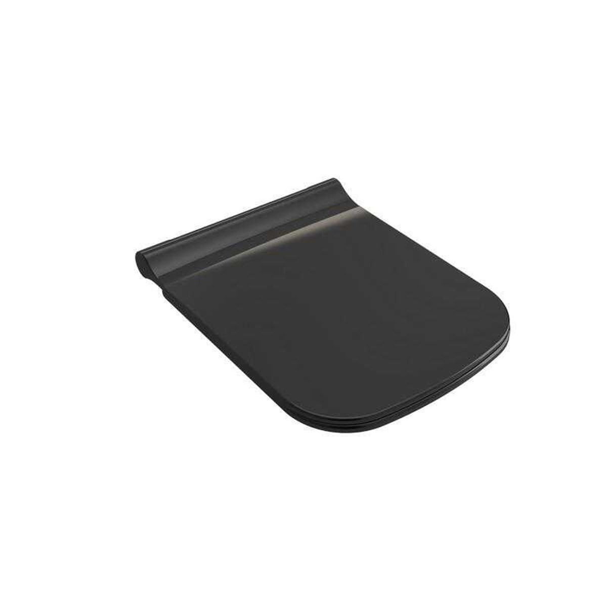 Bocchi A0332 Tutti Slim Klozet Kapağı Parlak Siyah