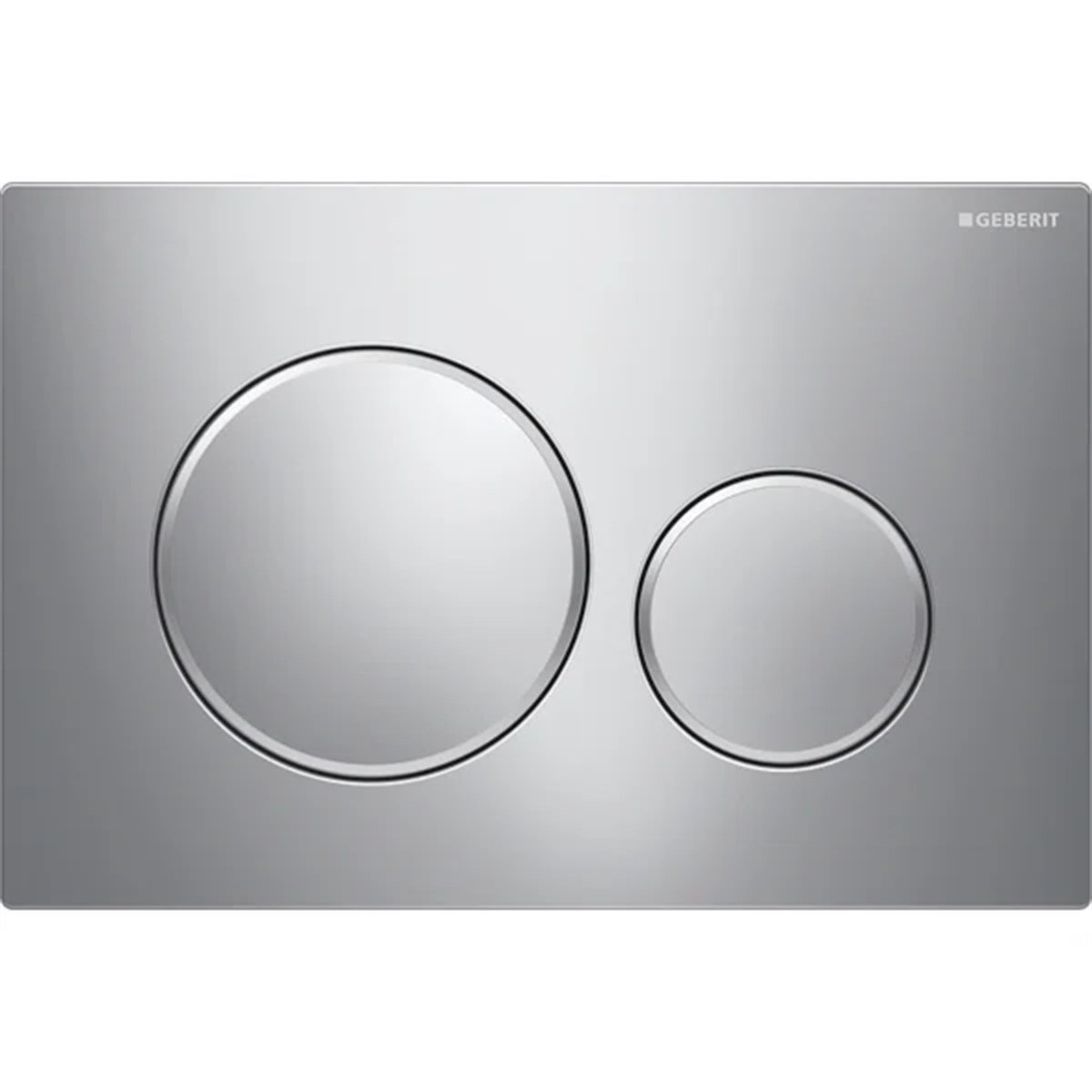 Geberit Sigma20 Kumanda Kapağı, Çift Basmalı, Parlak/Mat/Parlak