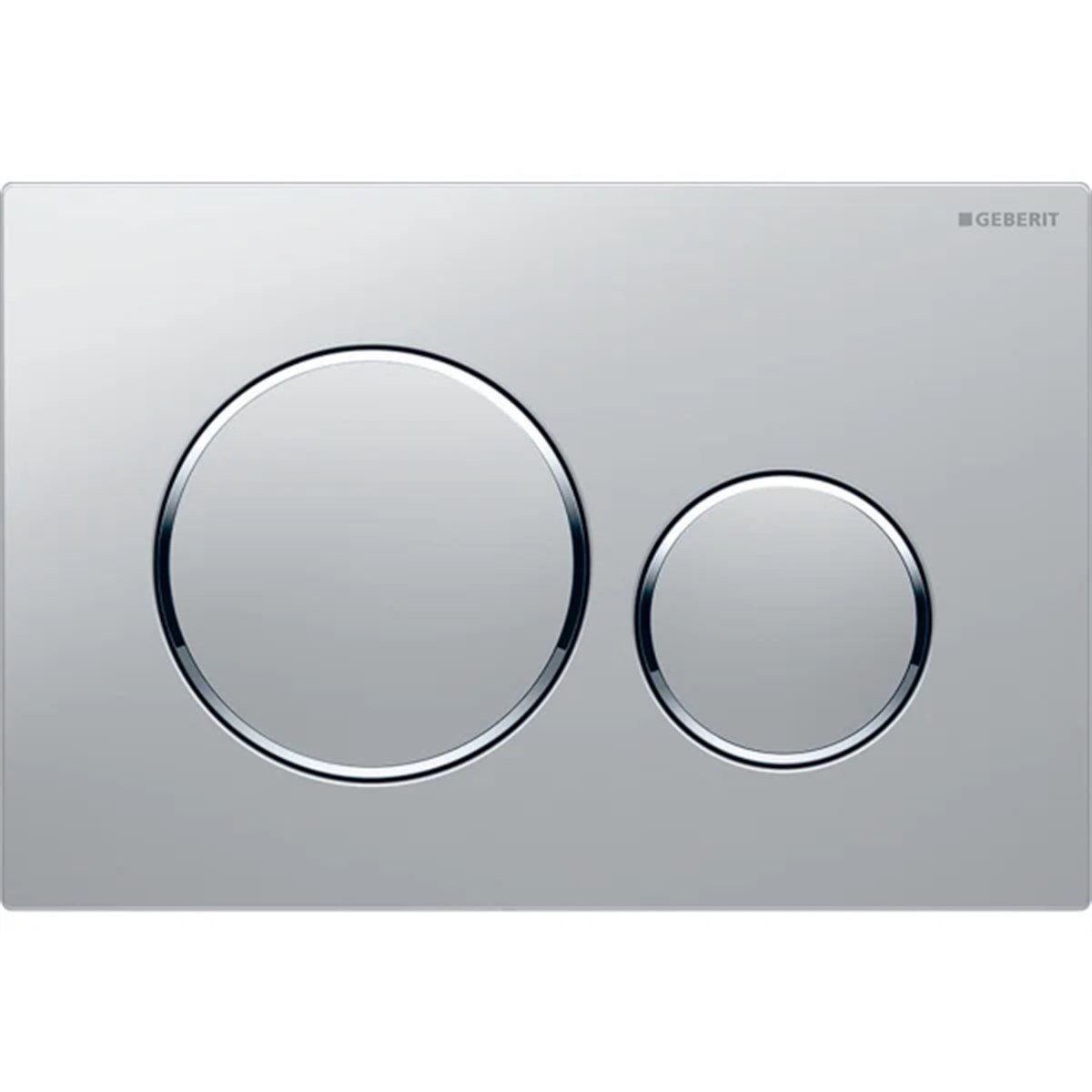 Geberit Sigma20 Kumanda Kapağı, Çift Basmalı, Mat/Parlak/Mat