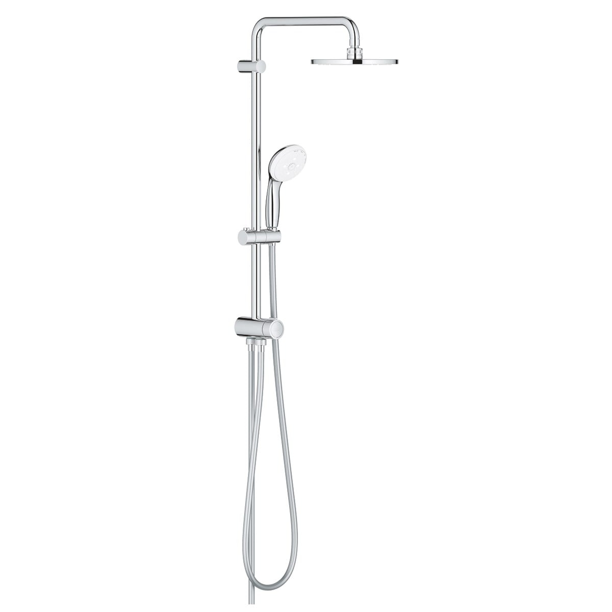 Grohe Tempesta Sistem 200 Duvar Bağlantılı Divertörlü Duş Sistemi Krom