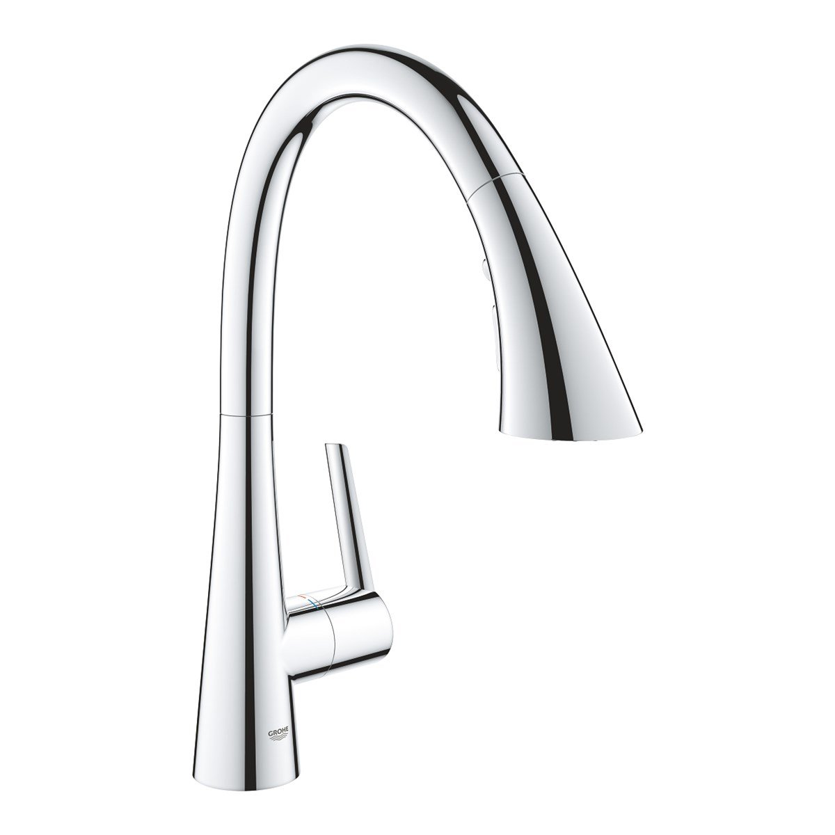 Grohe Zedra Tek Kumandalı Eviye Bataryası Krom
