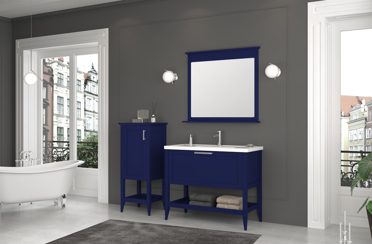 Orka Bastle 85 cm Banyo Dolabı