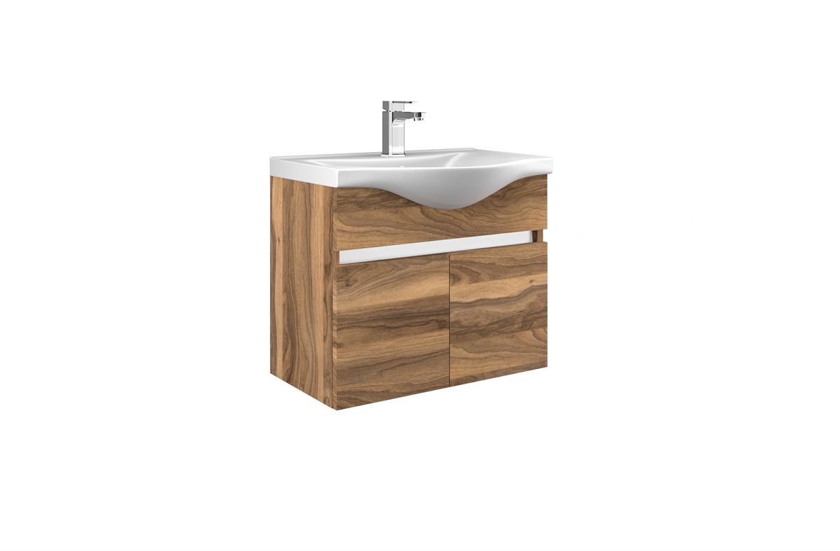 Orka Dinar White 100 cm Banyo Dolabı