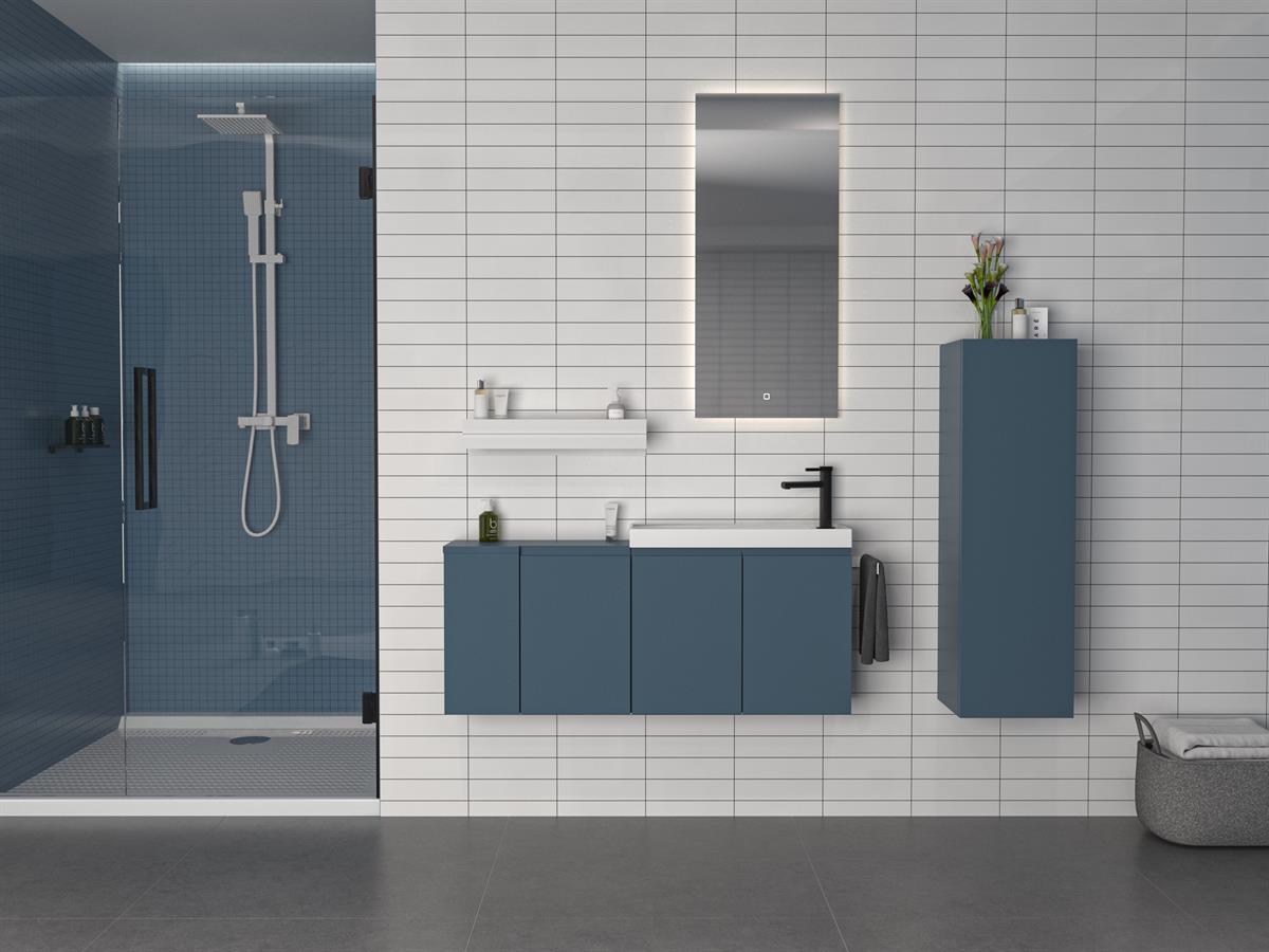 Orka Ferla 80 cm Banyo Dolabı