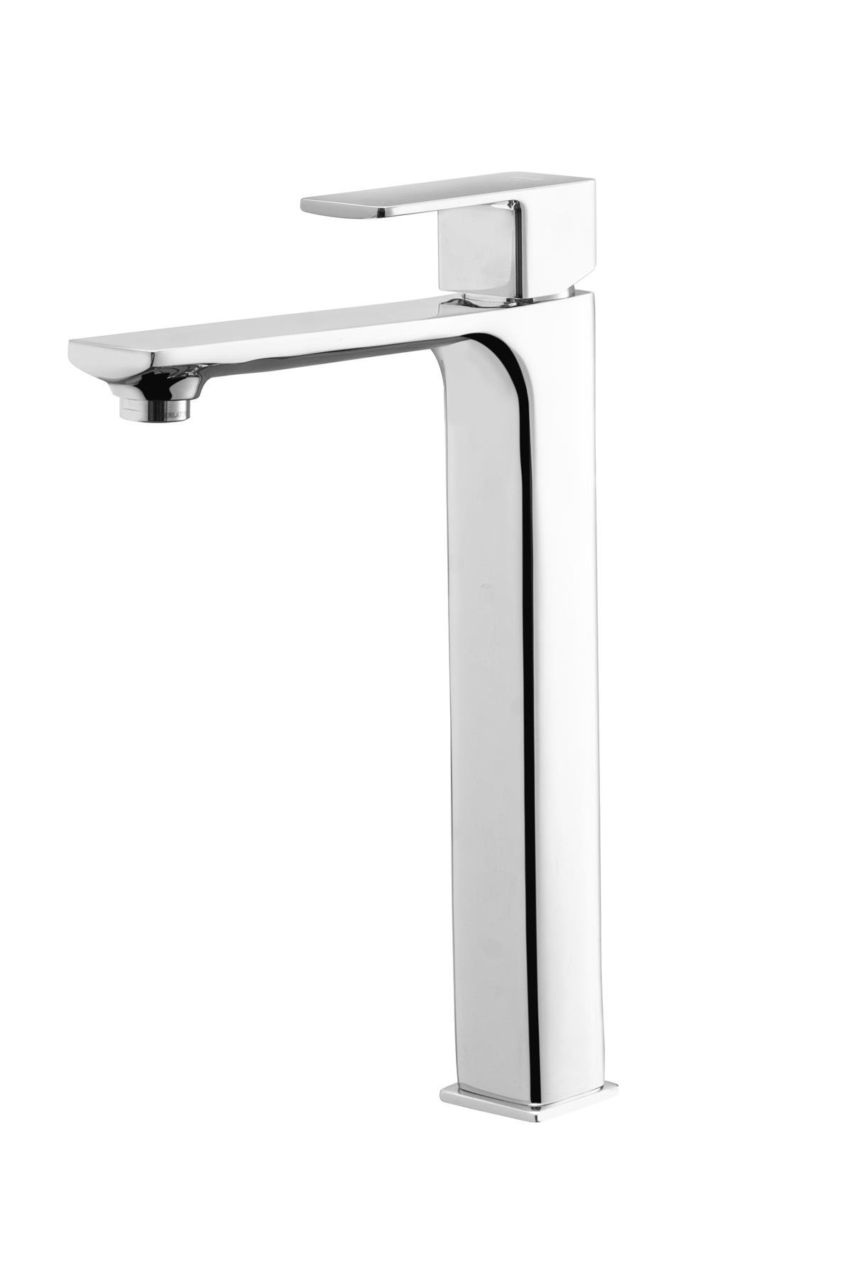 Orka Plus Blok Yüksek Lavabo Armatürü Krom