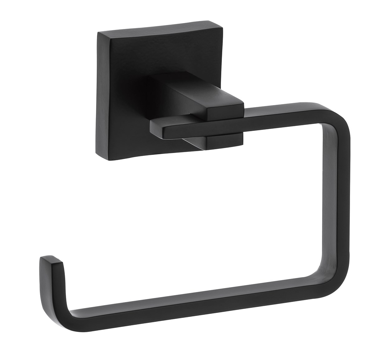 Orka Plus Flora Black Havluluk