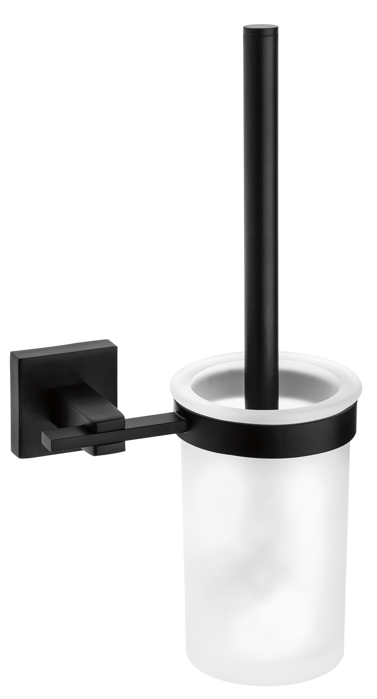 Orka Plus Flora Black Tuvalet Fırçalığı
