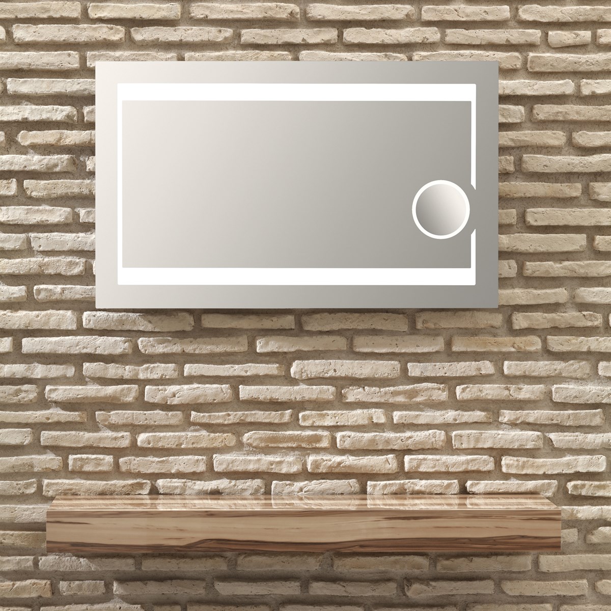 Orka Plus Galata 100x60 Cm Ledli Ayna