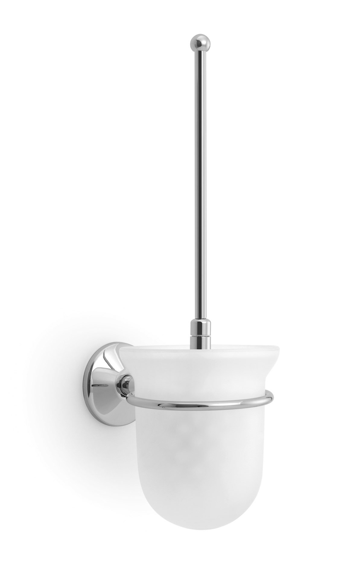 Orka Plus Roza Crom Tuvalet Fırçalığı