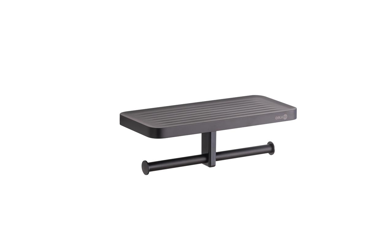 Orka Plus Sharp Etajerli Kağıtlık Black