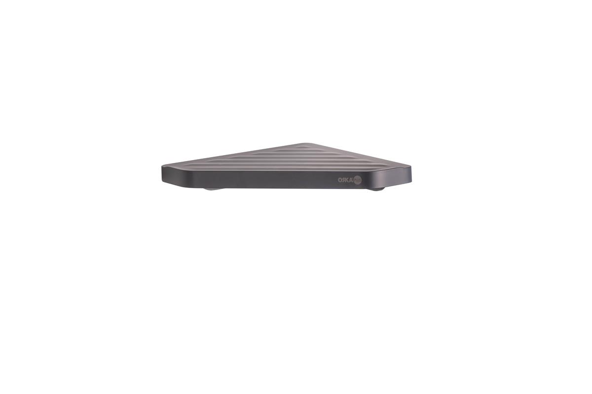 Orka Plus Sharp Köşe Duş Rafı Black