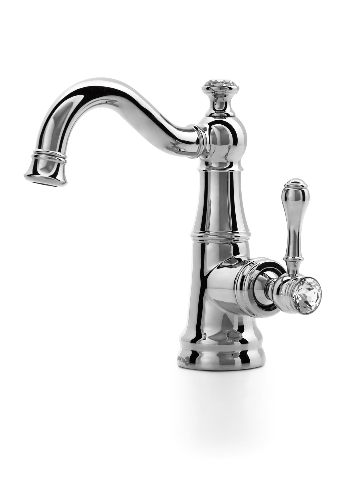 Orka Plus Topkapı Lavabo Armatürü Kuğu Krom