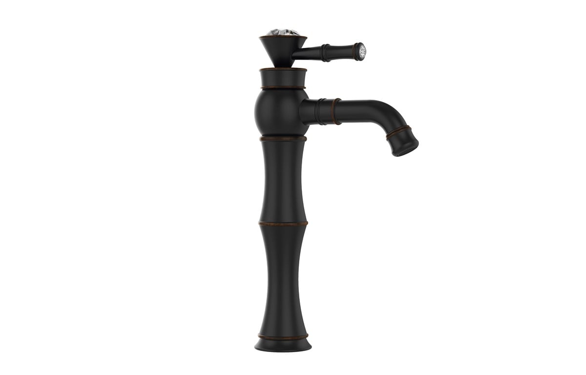 Orka Plus Topkapı Yüksek Lavabo Armatürü Black Antique
