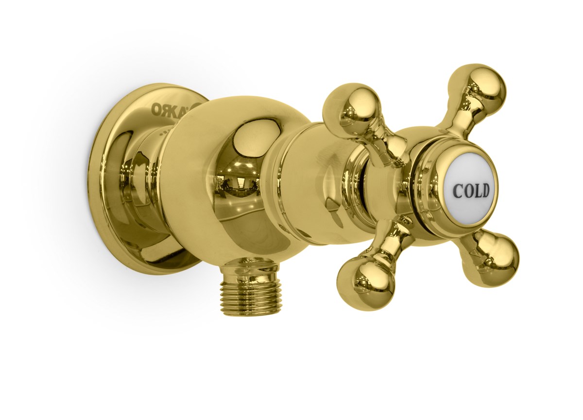 Orka Plus Truva Aç Kapa Ara Musluk Gold
