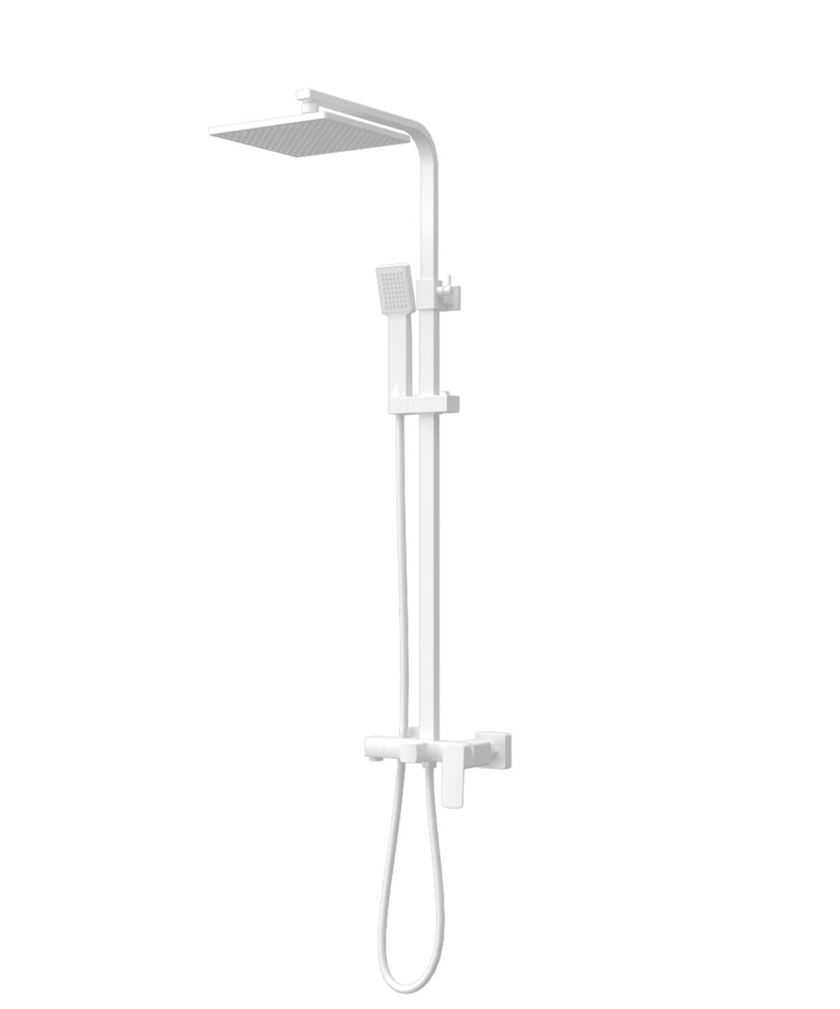 Orka Plus Zeugma Duş Seti White