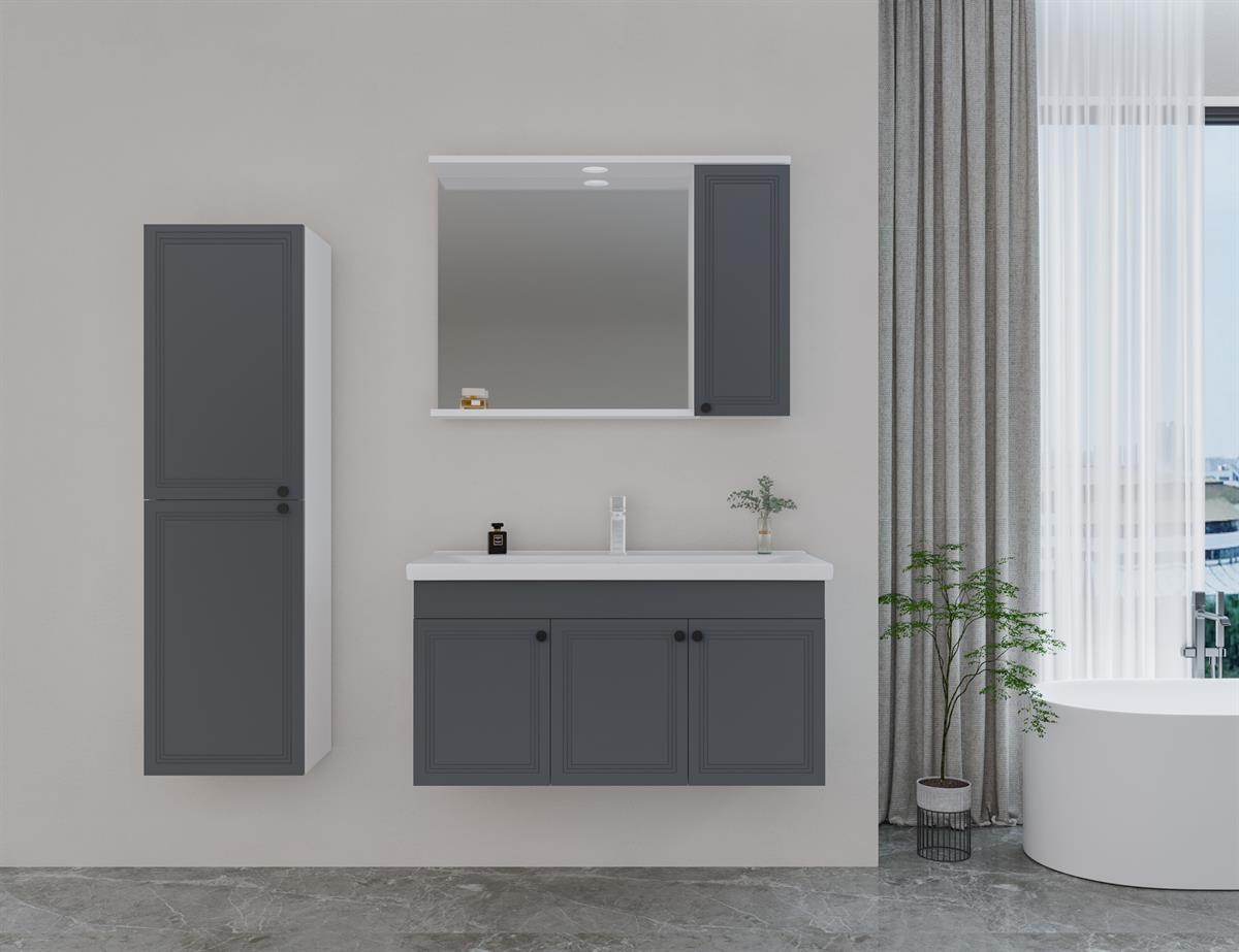Orka Rio 100 cm Banyo Dolabı