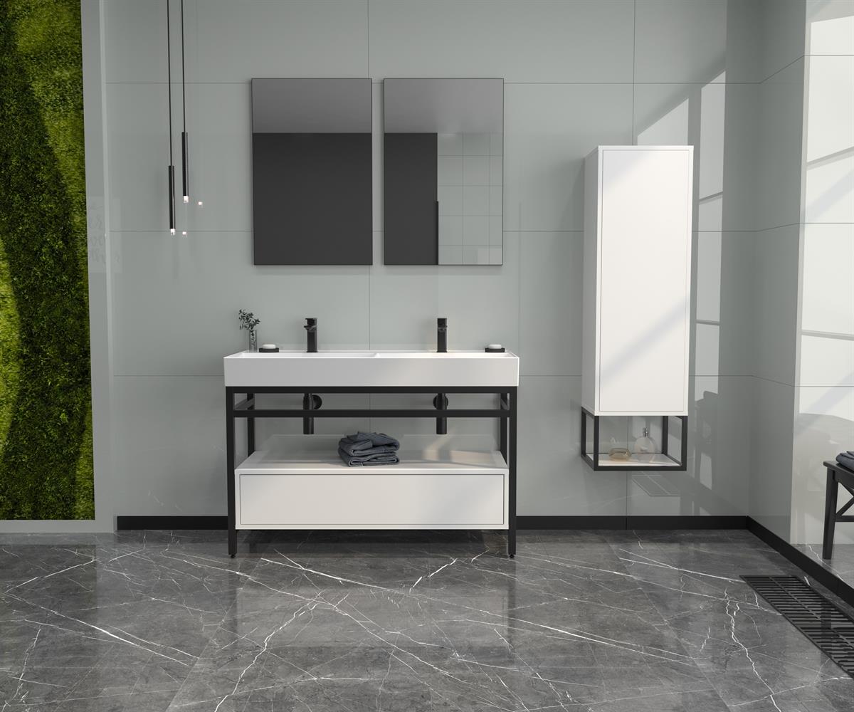 Orka Vegas 120 cm Banyo Dolabı