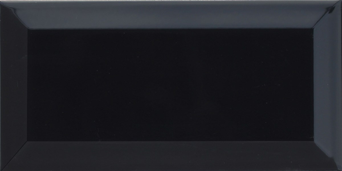 Seramiksan Metro Black 10x20 cm