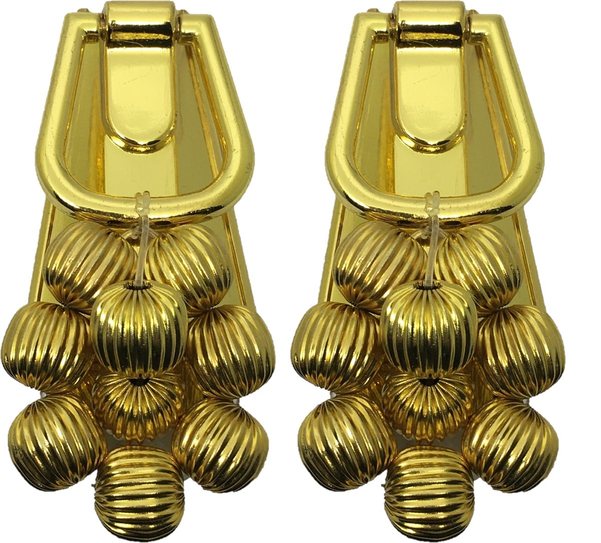 GOLD METAL-BONCUK ÇİÇEK FORMLU KÜPE