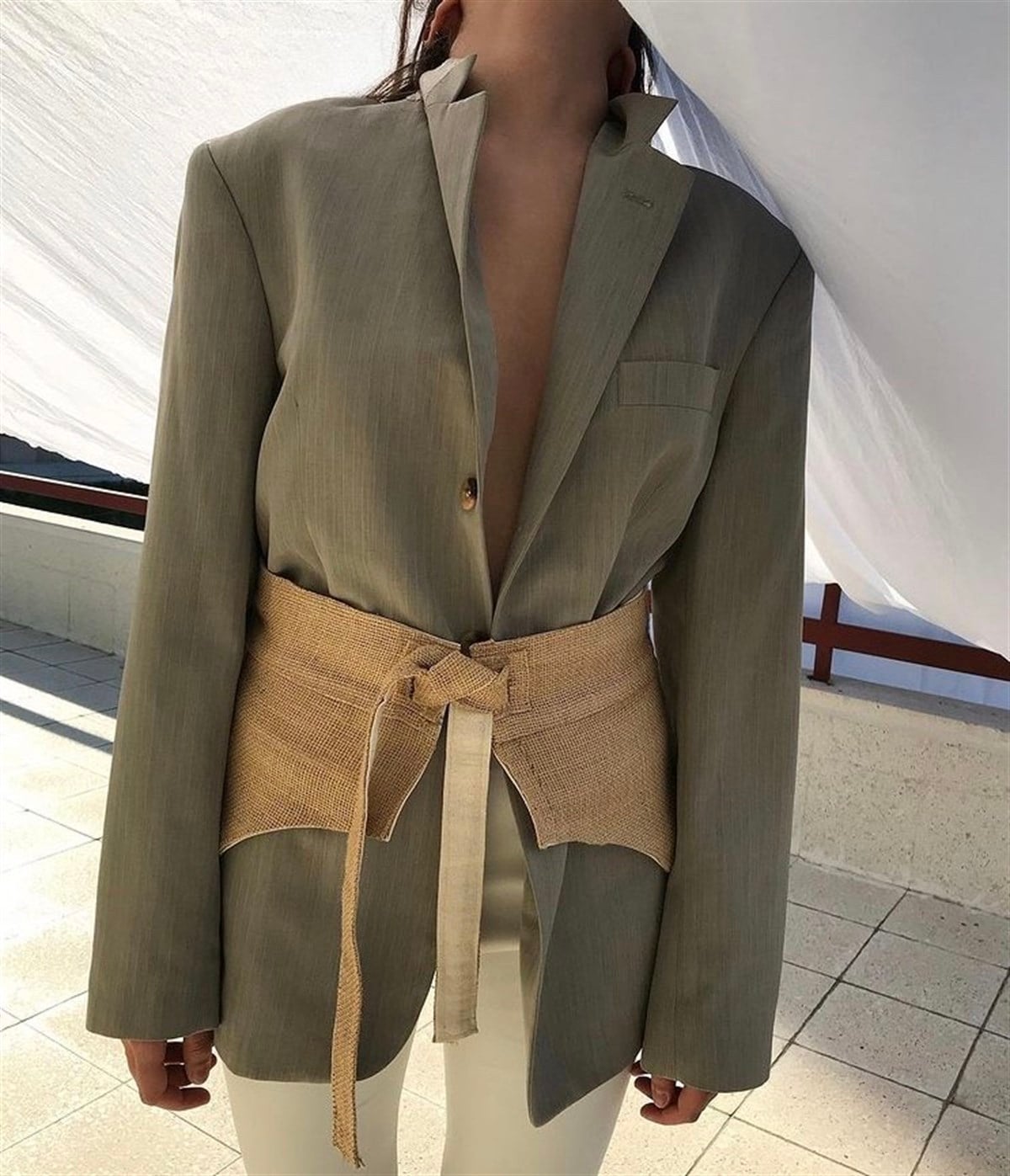 KETEN BAĞLAMALI İKİ YÖNLÜ KORSE